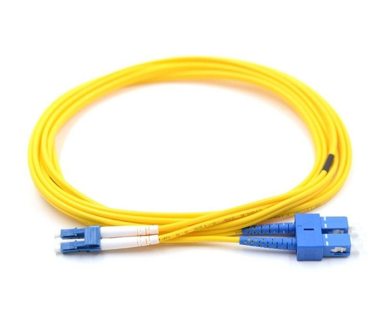پچ کردفیبرنوری سینگل مود SC/LC//UPC/DX/1M PATCH CORD FIBRE OPTICE SC/LC/SM/DX/1M